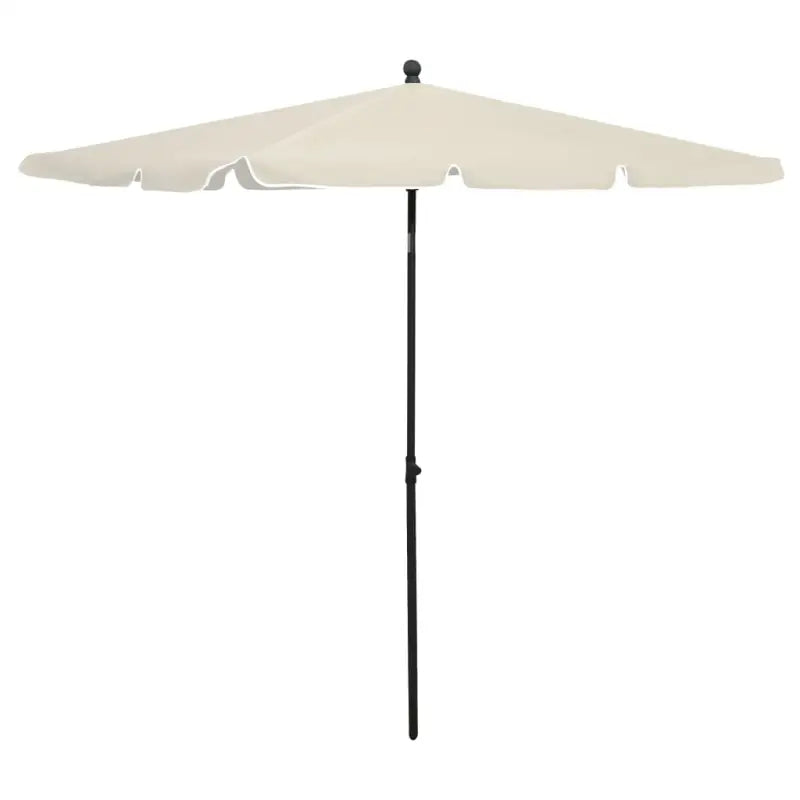 Uv-beschermende parasol met anti-vervagend polyester - Zand / 1 - Parasols en zonneschermen