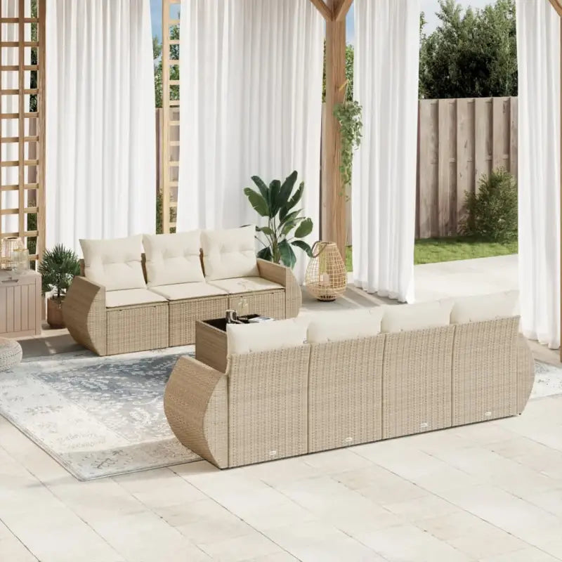 Uw grijze tuinstoelset met waterdichte tas en gepoedercoat staal - beige en crèmekleurig - Tuinsets