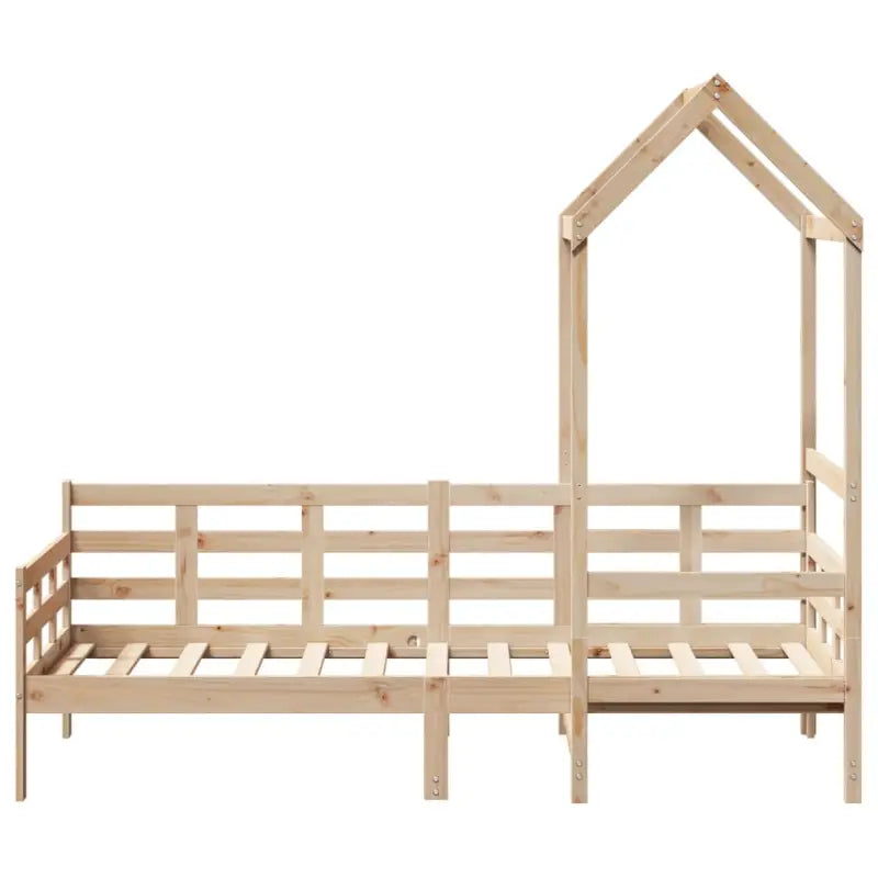 Veelzijdige slaapbank van massief grenenhout met open zijdeur - Bedden & bedframes