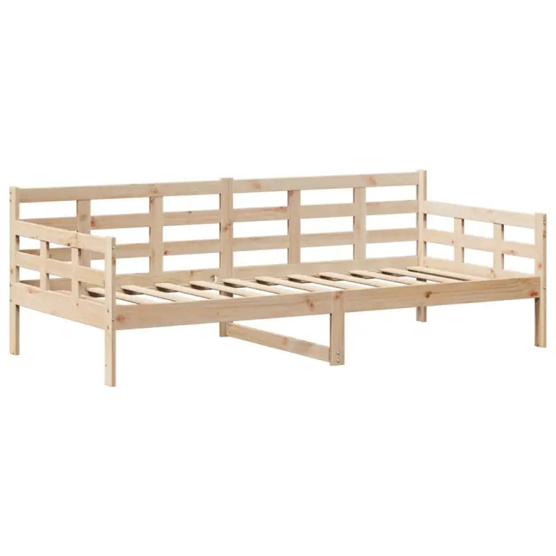 Veelzijdige slaapbank van massief grenenhout met open zijdeur - Bedden & bedframes