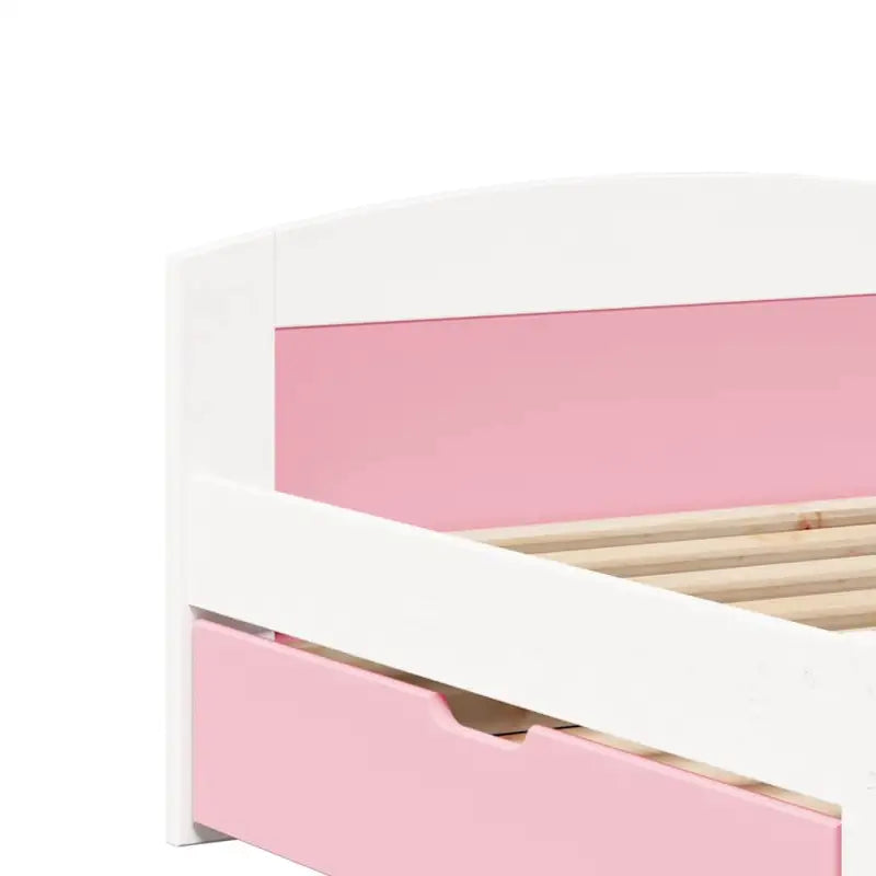 Veelzijdige slaapbank van massief grenenhout voor slaapkamer en woonkamer - Bedden & bedframes