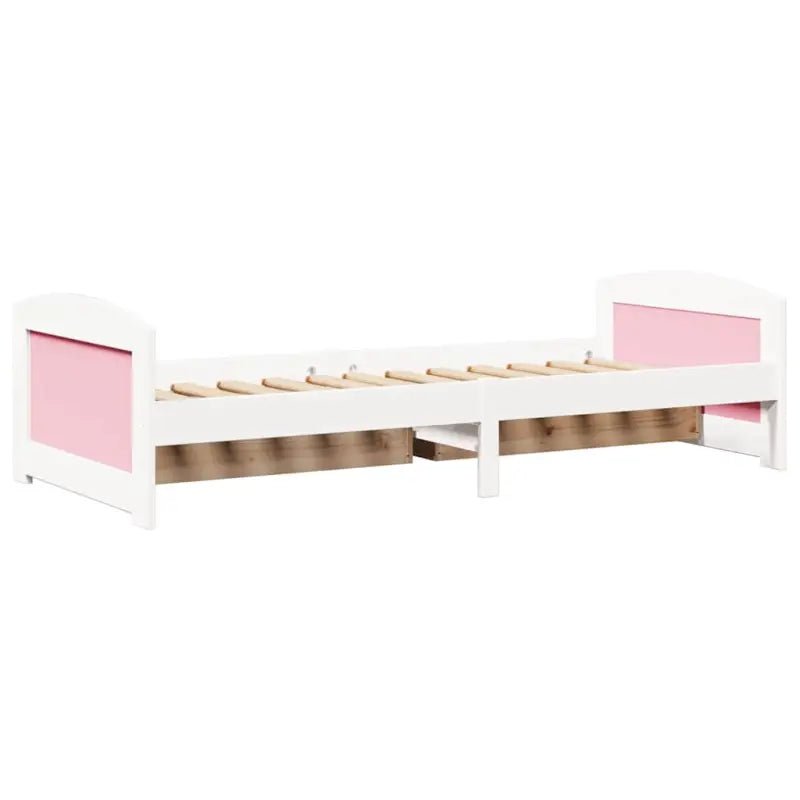 Veelzijdige slaapbank van massief grenenhout voor slaapkamer en woonkamer - Bedden & bedframes