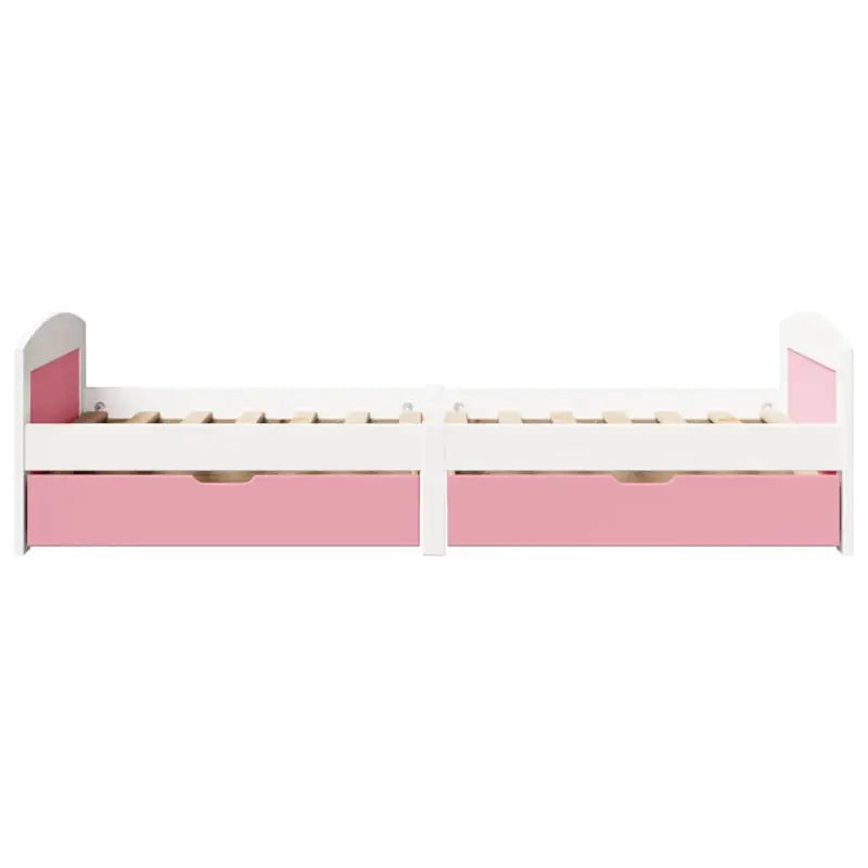 Veelzijdige slaapbank van massief grenenhout voor slaapkamer en woonkamer - Bedden & bedframes