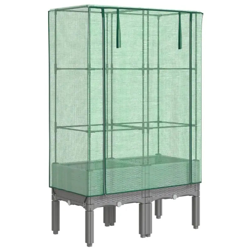 Verhoogde plantenbak met kasdek voor veel groeiruimte - Bloempotten & plantenbakken