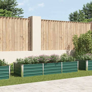 Verhoogde plantenbak van gegalvaniseerd staal voor tuin en balkon - Bloempotten & plantenbakken