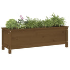 Verhoogde plantenbak van massief grenenhout voor tuin en balkon - Bloempotten & plantenbakken