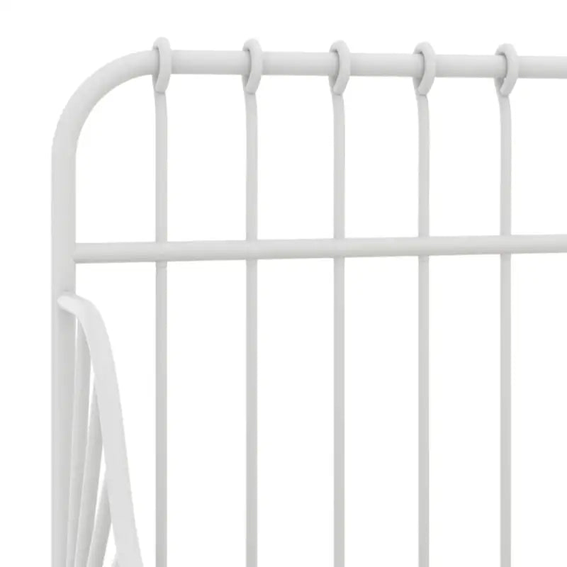 Verlengbaar ledikant van stevig gepoedercoat metaal voor heerlijke nachtrust - Bedden & bedframes
