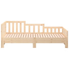Verrijdbare slaapbank van massief grenenhout met flexibele afmetingen - Bedden & bedframes