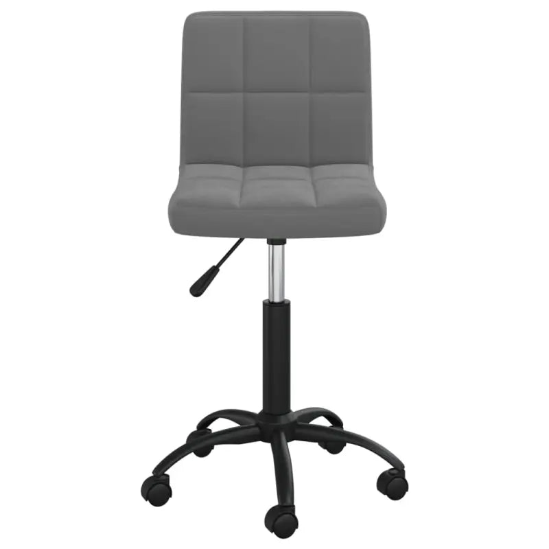 Verstelbare draaibare bureaustoel met fluweel bekleding - Bureaustoelen