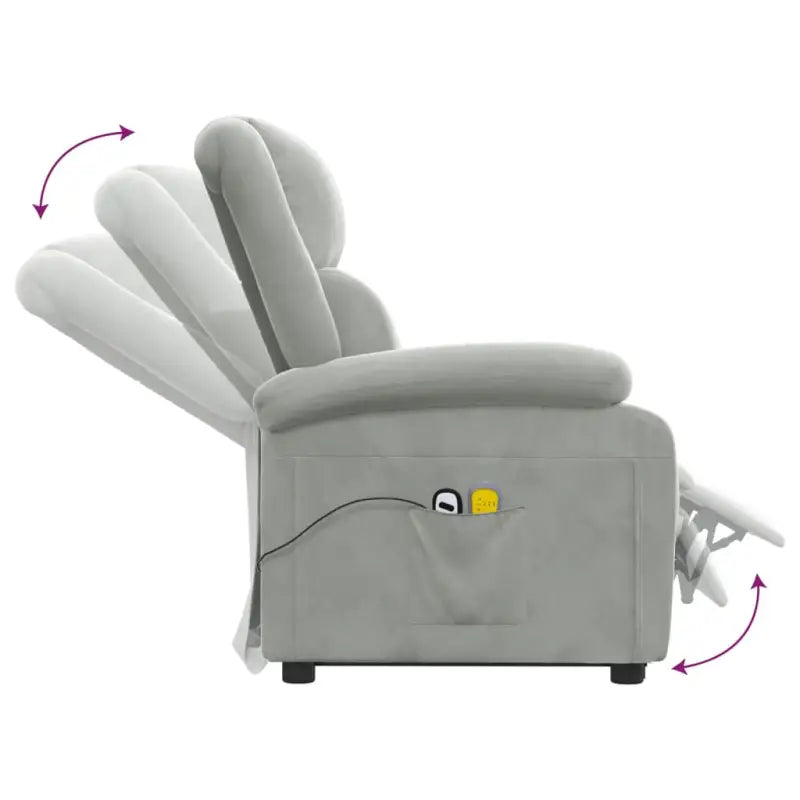 Verstelbare elektrische massagestoel met krachtige motor voor ultiem comfort - Elektrische massagestoelen