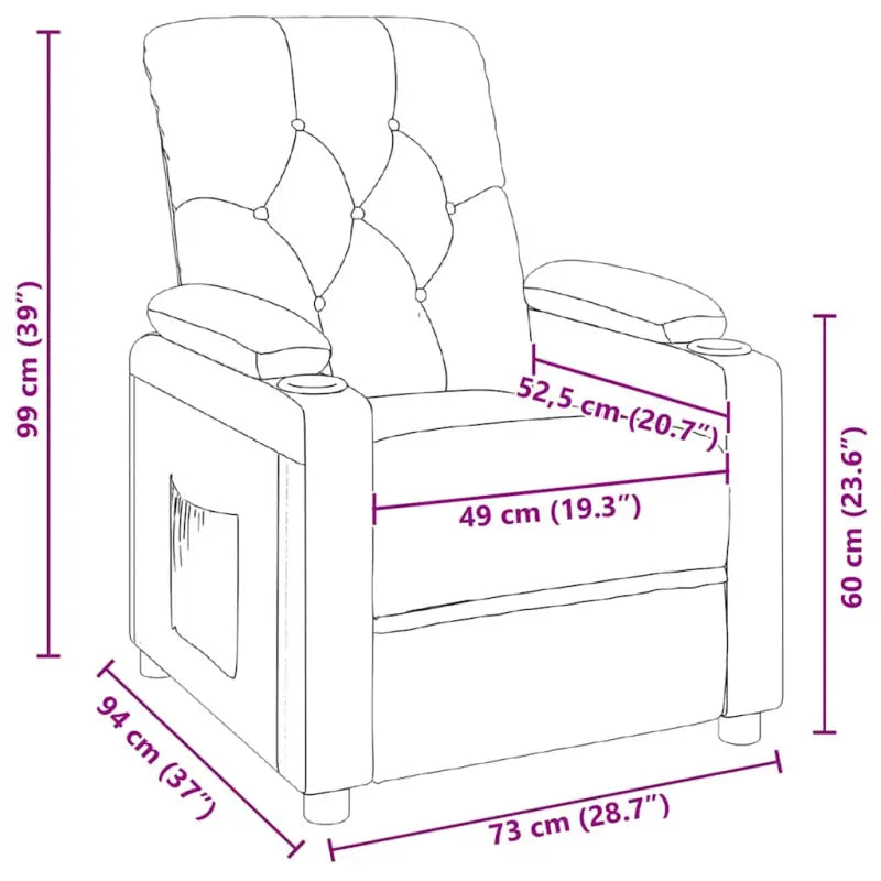 Verstelbare fauteuil for ultiem ontspanning en comfort - Fauteuils & Relaxfauteuils