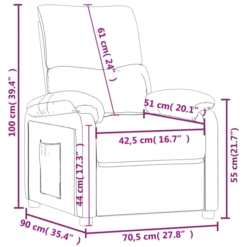 Verstelbare fauteuil voor comfortabel relaxen en loungen - Fauteuils & Relaxfauteuils