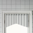 Verstelbare lengte aluminium gordijnrails voor volledige privacy - 90-135 cm - Gordijn- & draperiestangen