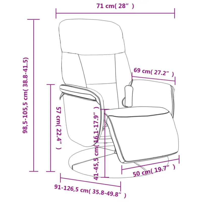 Verstelbare massagestoel met 6 massagepunten en meerdere programma’s - Fauteuils & Relaxfauteuils