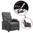 Verstelbare stoel met elektrische motor voor ultiem comfort - Lichtgrijs / 1 - Fauteuils & Relaxfauteuils