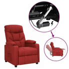 Verstelbare stoel met elektrische motor voor ultiem comfort - Wijnrood / 1 - Fauteuils & Relaxfauteuils