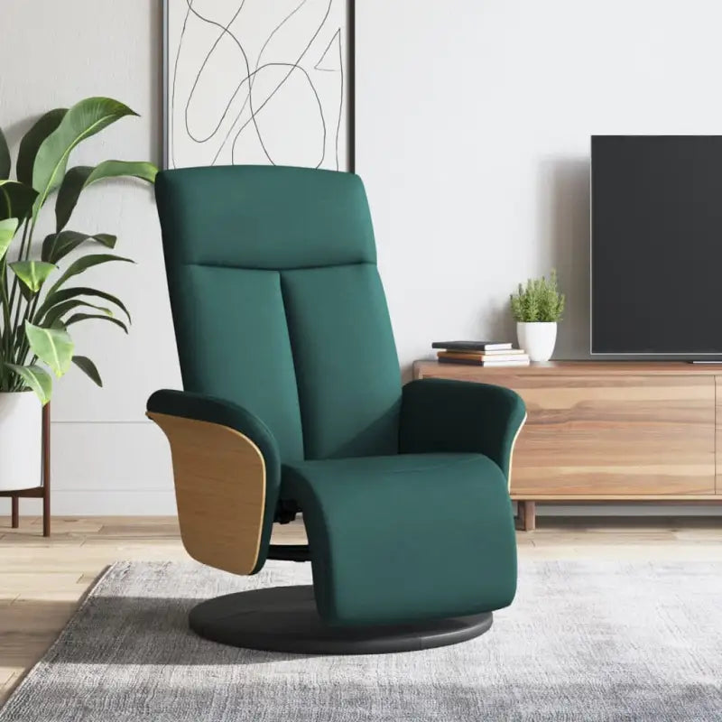 Verstelbare stoel voor comfortabel ontspannen na een drukke dag - Donkergroen / 1 - Fauteuils & Relaxfauteuils