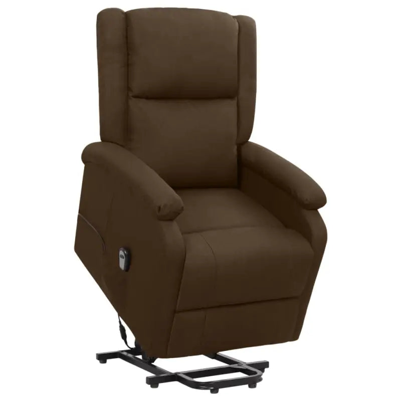 Verstelbare stoel voor comfortabel relaxen en verstelbare rugleuning - Donkerbruin / 1 - Fauteuils & Relaxfauteuils