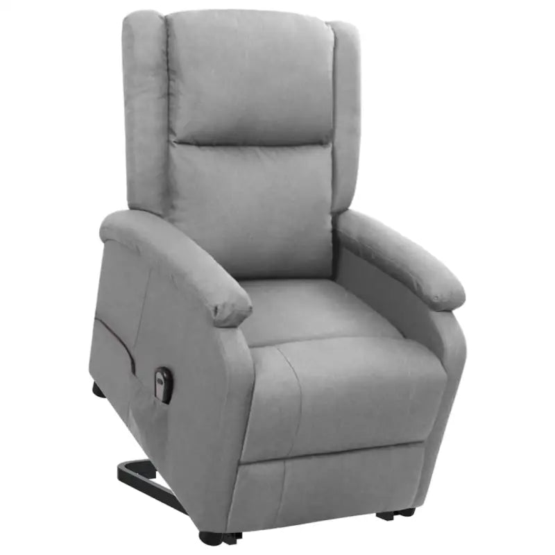 Verstelbare stoel voor comfortabel relaxen en verstelbare rugleuning - Lichtgrijs / 1 - Fauteuils & Relaxfauteuils