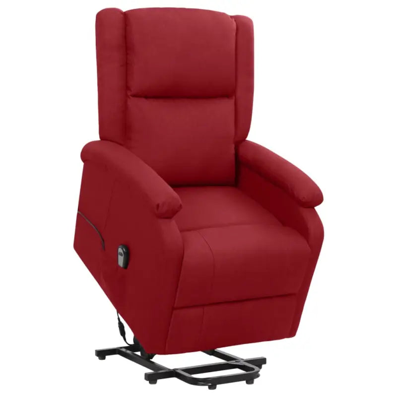 Verstelbare stoel voor comfortabel relaxen en verstelbare rugleuning - Wijnrood / 1 - Fauteuils & Relaxfauteuils