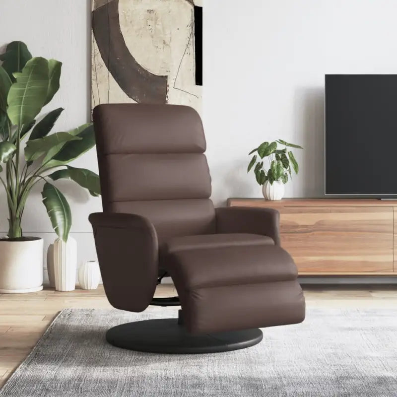 Verstelbare stoel voor ontspannen na een drukke dag - Bruin / 1 - Fauteuils & Relaxfauteuils