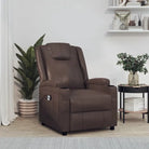 Verstelbare stoel voor ultiem comfort en ontspanning - Bruin / 1 - Fauteuils & Relaxfauteuils