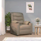 Verstelbare stoel voor ultiem comfort en ontspanning - Cappuccino / 1 - Fauteuils & Relaxfauteuils