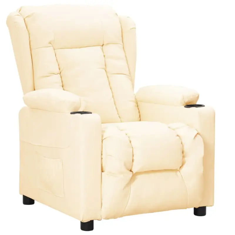 Verstelbare stoel voor ultiem comfort en ontspanning - Crème / 1 - Fauteuils & Relaxfauteuils