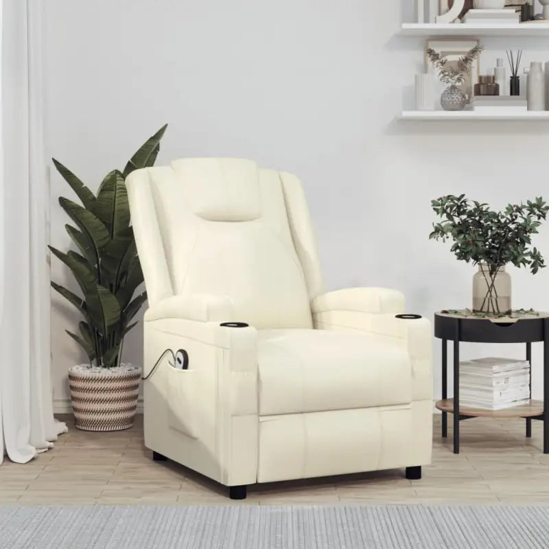 Verstelbare stoel voor ultiem comfort en ontspanning - Crèmewit / 1 - Fauteuils & Relaxfauteuils