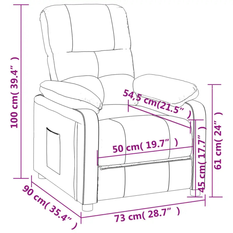 Verstelbare stoel voor ultiem comfort en ontspanning - Fauteuils & Relaxfauteuils