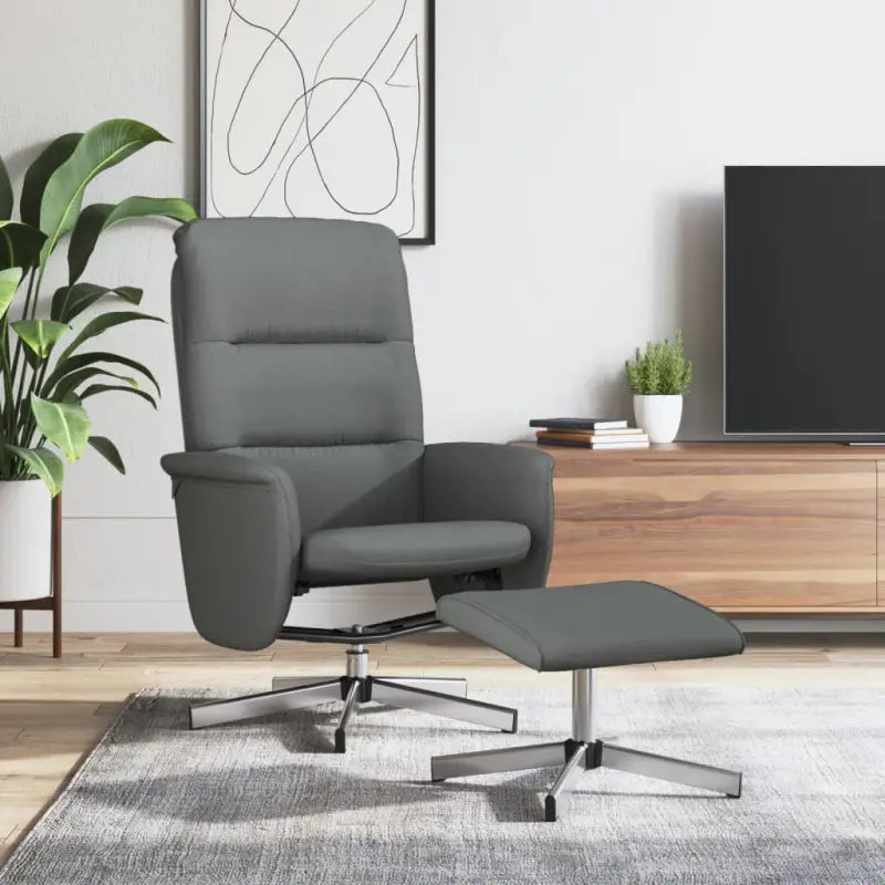 Verstelbare stoel voor ultiem comfort na een drukke dag - Donkergrijs / 1 - Fauteuils & Relaxfauteuils