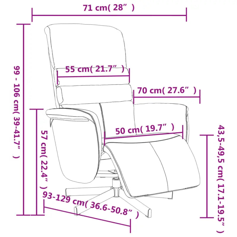Verstelbare stoel voor ultiem ontspanning en comfort - Fauteuils & Relaxfauteuils