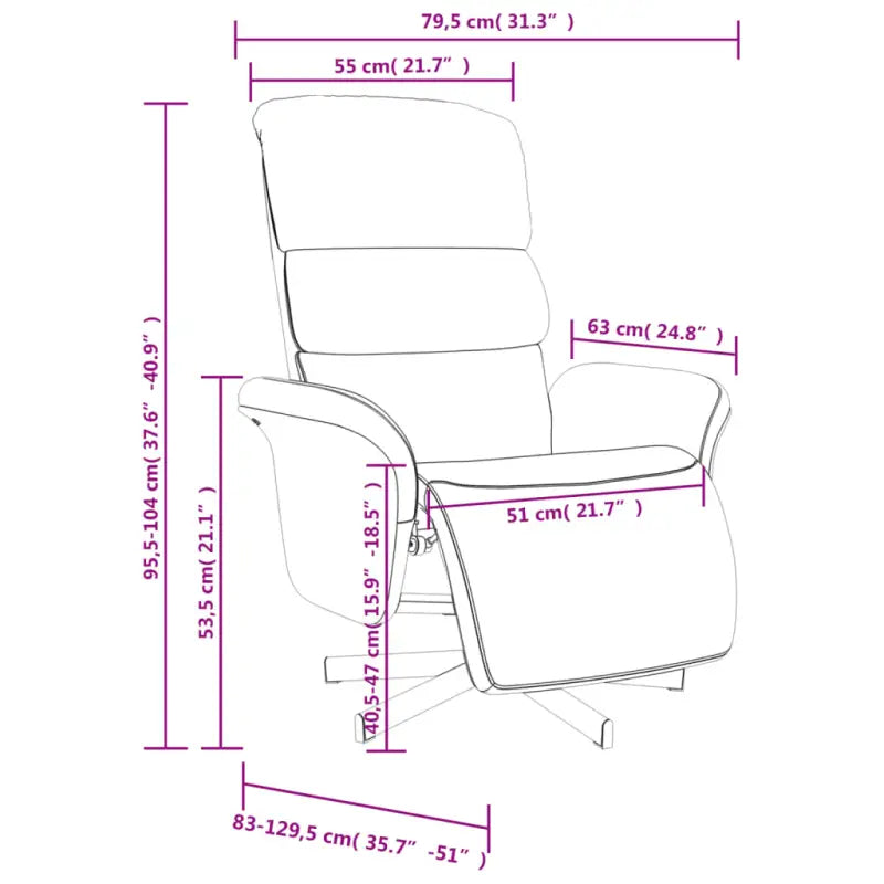 Verstelbare stoel voor ultiem ontspanning en comfort - Fauteuils & Relaxfauteuils