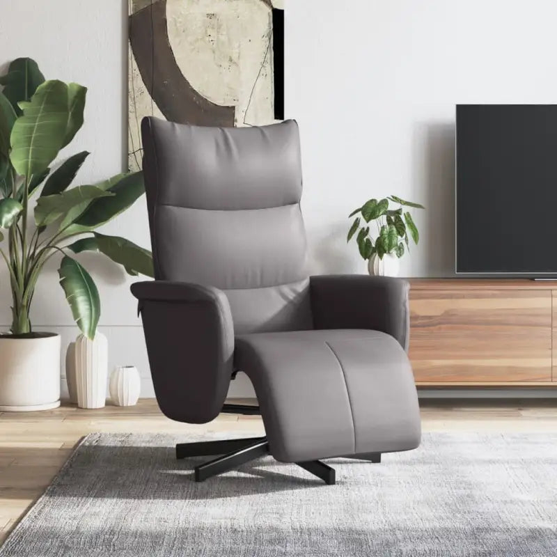 Verstelbare stoel voor ultiem ontspanning en comfort - Grijs / 1 - Fauteuils & Relaxfauteuils