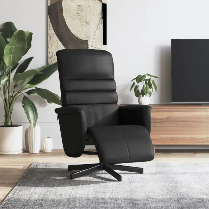 Verstelbare stoel voor ultiem ontspanning en comfort - Zwart / 1 - Fauteuils & Relaxfauteuils