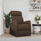 Verstelbare stoel voor ultiem zitcomfort en ontspanning - Bruin / 1 - Fauteuils & Relaxfauteuils
