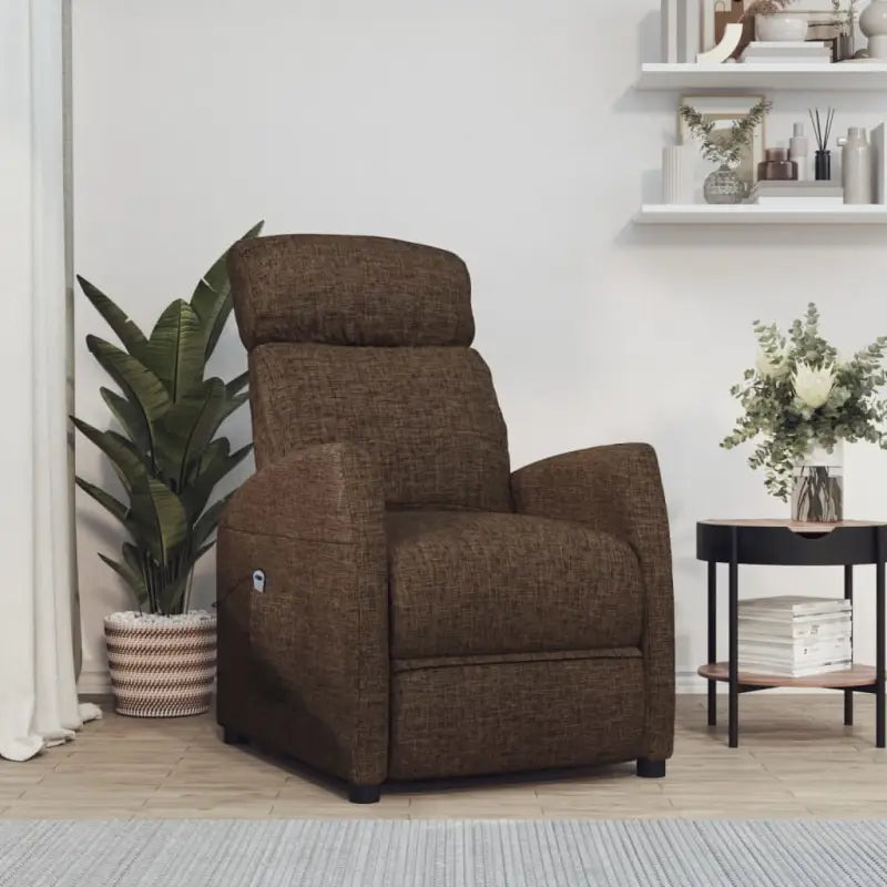 Verstelbare stoel voor ultiem zitcomfort en ontspanning - Bruin / 1 - Fauteuils & Relaxfauteuils