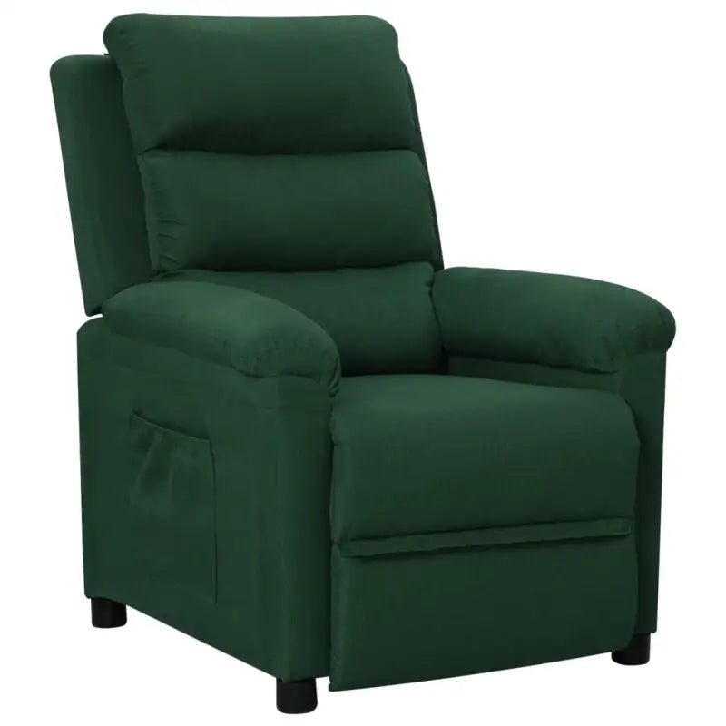 Verstelbare stoel voor ultiem zitcomfort en ontspanning - Donkergroen / 1 - Fauteuils & Relaxfauteuils