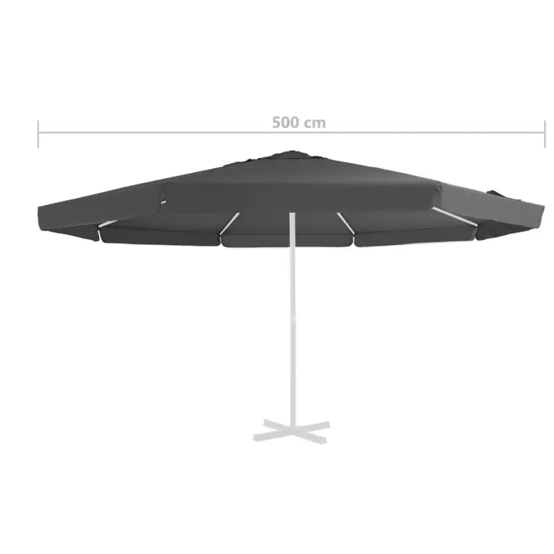 Vervangend parasoldoek van polyester voor UV en waterbestendigheid - Parasol- & zonweringdoeken