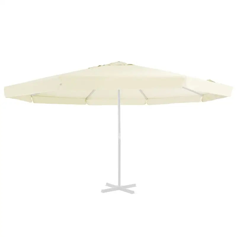 Vervangend parasoldoek van polyester voor UV en waterbestendigheid - Zand / Φ 515 cm / 1 - Parasol- & zonweringdoeken