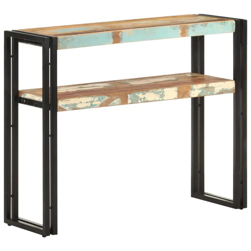 vidaXL Wandtafel 150x30x75 cm massief acaciahout - 1 / 90 cm / massief gerecycled hout - Bijzettafels
