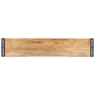 vidaXL Wandtafel 150x30x75 cm massief acaciahout - Bijzettafels