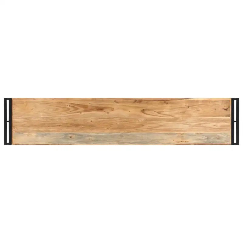 vidaXL Wandtafel 150x30x75 cm massief acaciahout - Bijzettafels
