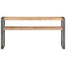 vidaXL Wandtafel 150x30x75 cm massief acaciahout - Bijzettafels