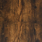 Vinyl Platenkast met stevige blad en ijzeren poten van bewerkt hout - Cd- & dvd-kasten
