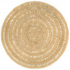 Vloerkleden met gevlochten jute voor een natuurlijke uitstraling - 210 cm - Vloerkleden