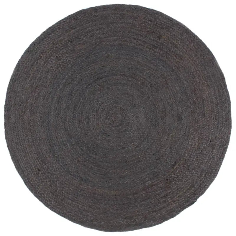 Vloerkleden van gevlochten jute voor een natuurlijke uitstraling - Donkergrijs / 240 cm - Vloerkleden