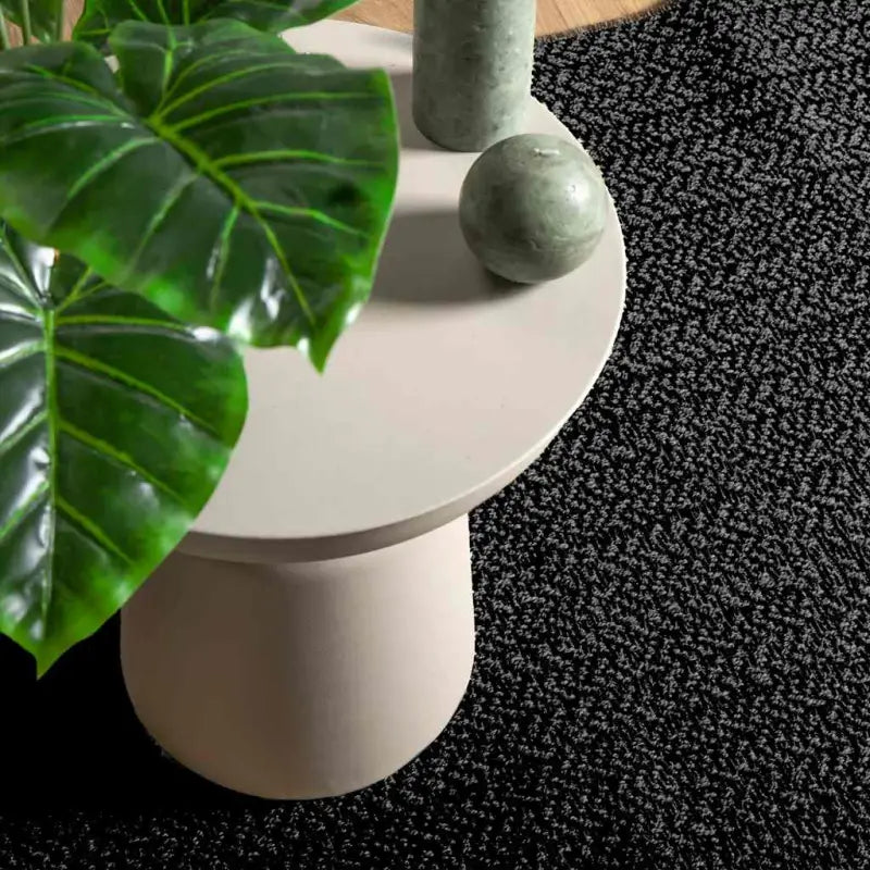 Vloerkleed voor binnen en buiten met gezellige sfeer - Antraciet / 120 x 170 cm / Rechthoekig - Vloerkleden