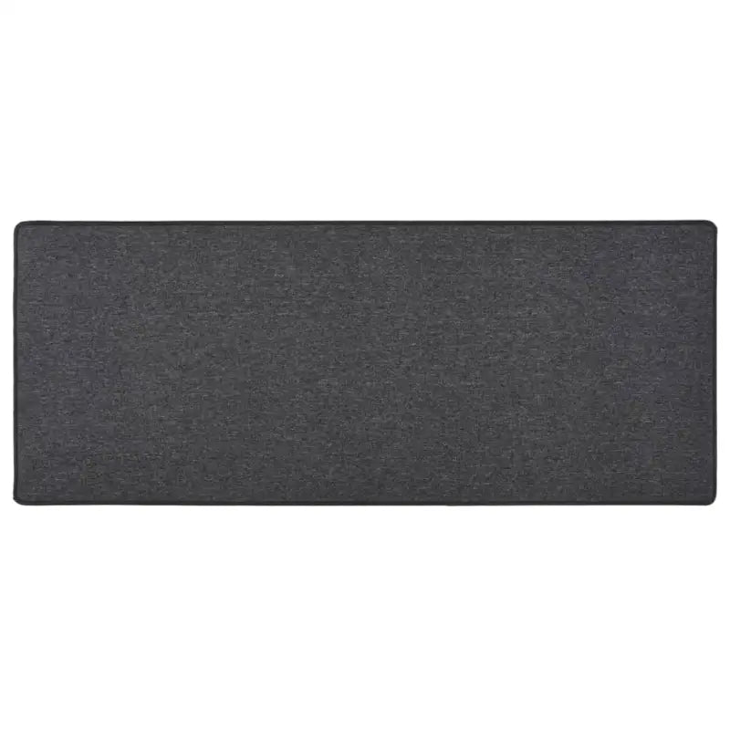 Vloerkleed voor een stijlvolle en elegante woonruimte - Antraciet / 80 x 200 cm - Vloerkleden