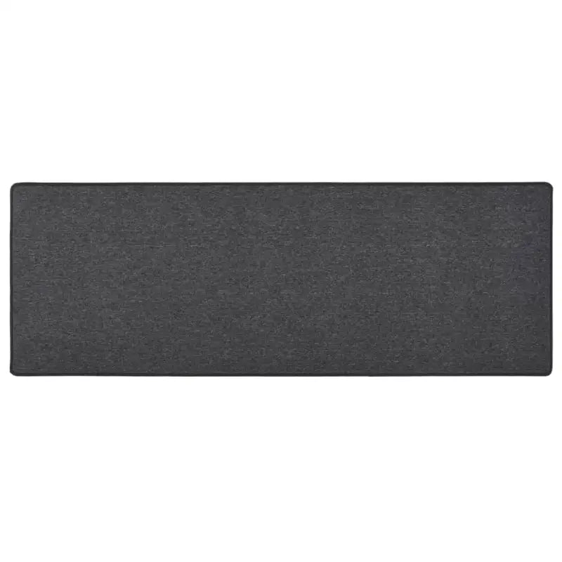 Vloerkleed voor een stijlvolle en elegante woonruimte - Antraciet / 80 x 250 cm - Vloerkleden